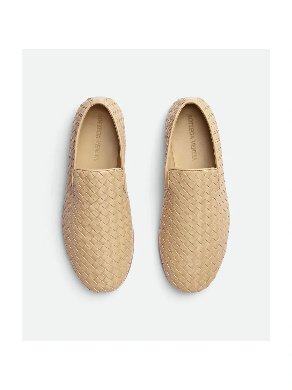 Bottega Veneta Sunday Slipper Loafers in Cane Sugar